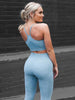 Ericdress Women's AntiSweat Sleeveless Yoga Set img 5